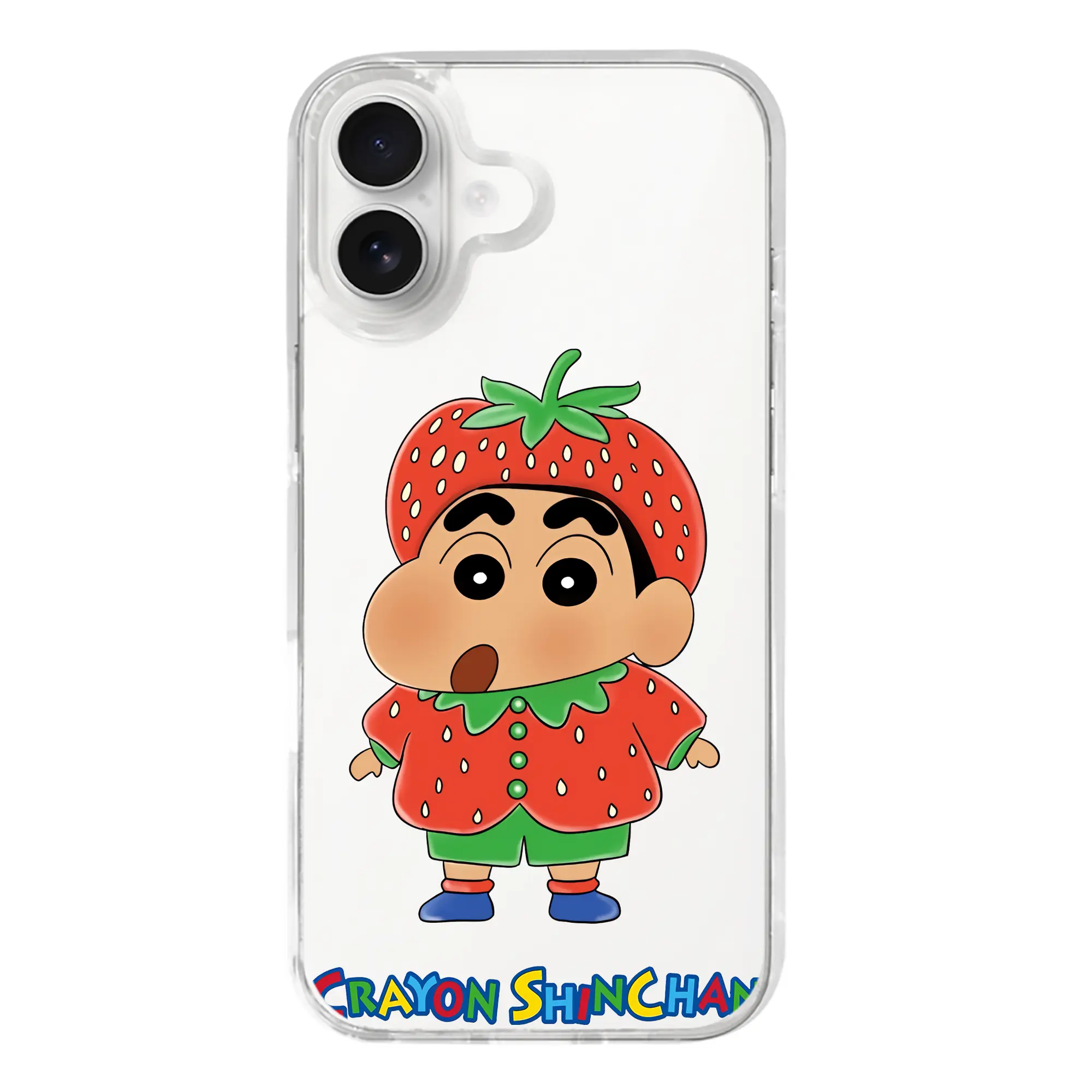 クレヨンしんちゃん グッズ 野原 しんのすけ - iPhone 17シリーズ 透明スマホケース – 薄型・耐衝撃・精密フィット保護カバー